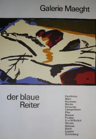 Cartaz Kandinsky - Der Blaue Reiter