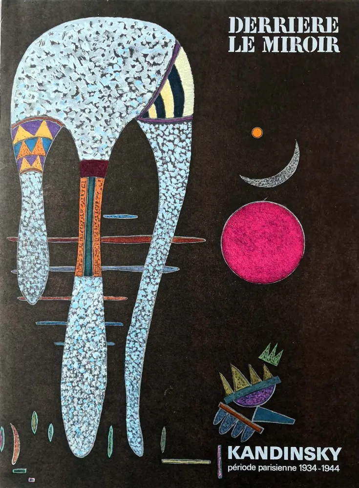 Livro Ilustrado Kandinsky - Derrière Le Miroir n.°179 Juin 1969. Période parisienne 1934-1944.
