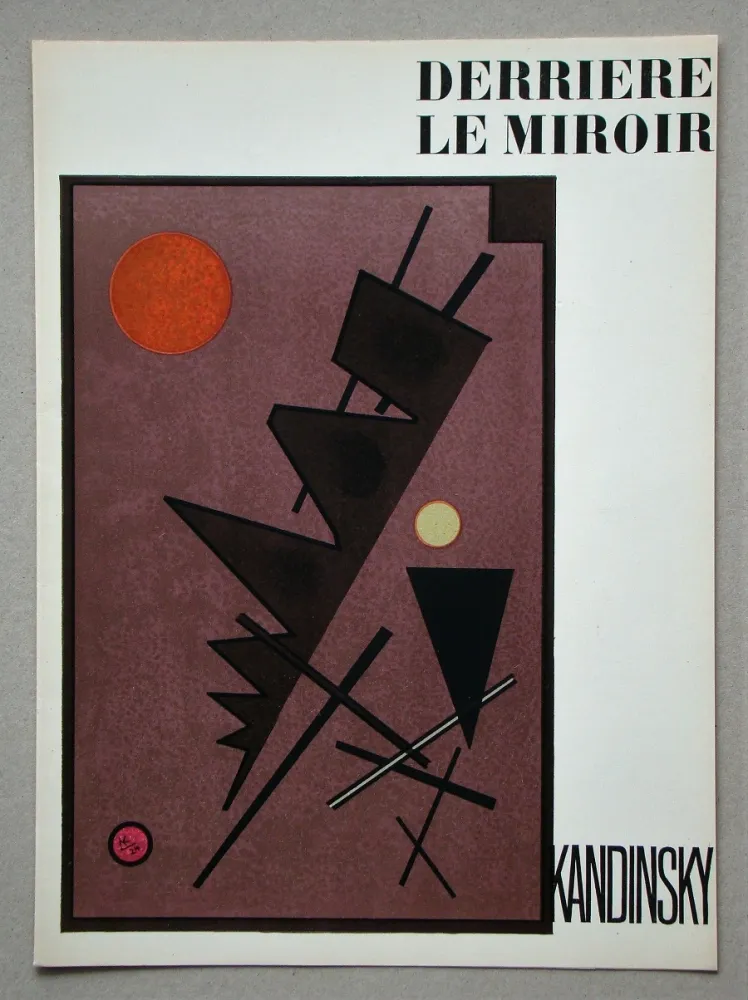 Livro Ilustrado Kandinsky - Derrière le Miroir n°60-61 Kandinsky 1953