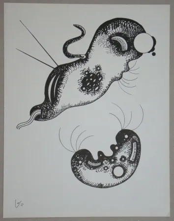 Litografia Kandinsky - Dessin à la plume, 1933
