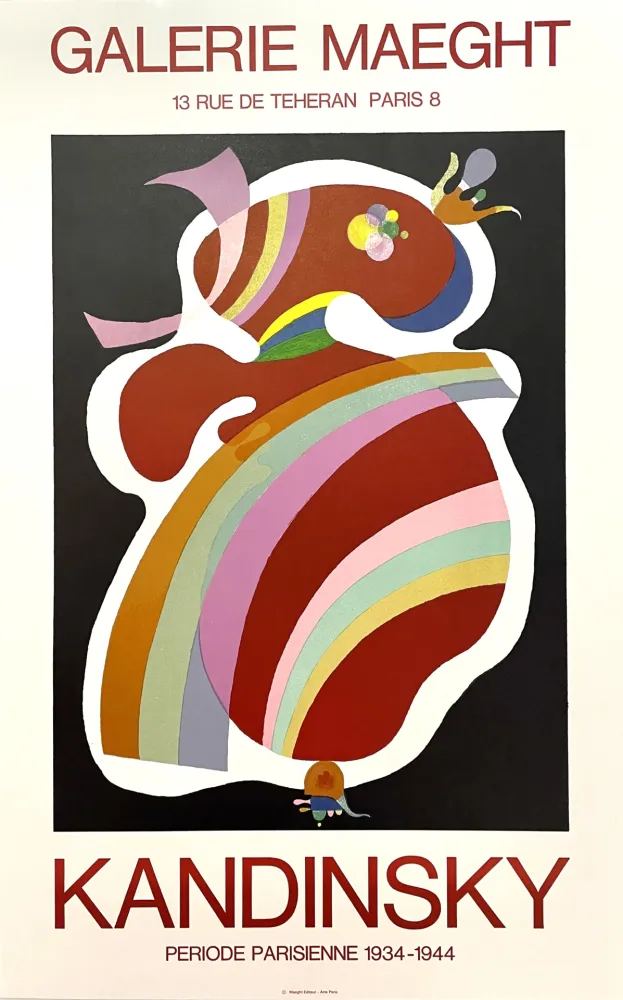 Cartaz Kandinsky - Galerie Maeght