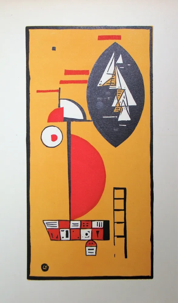 Livro Ilustrado Kandinsky - Kandinsky by Will Grohmann