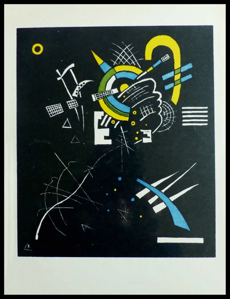 Litografia Kandinsky - PETITS MONDES