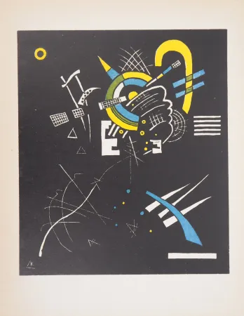 Litografia Kandinsky - Petits Mondes