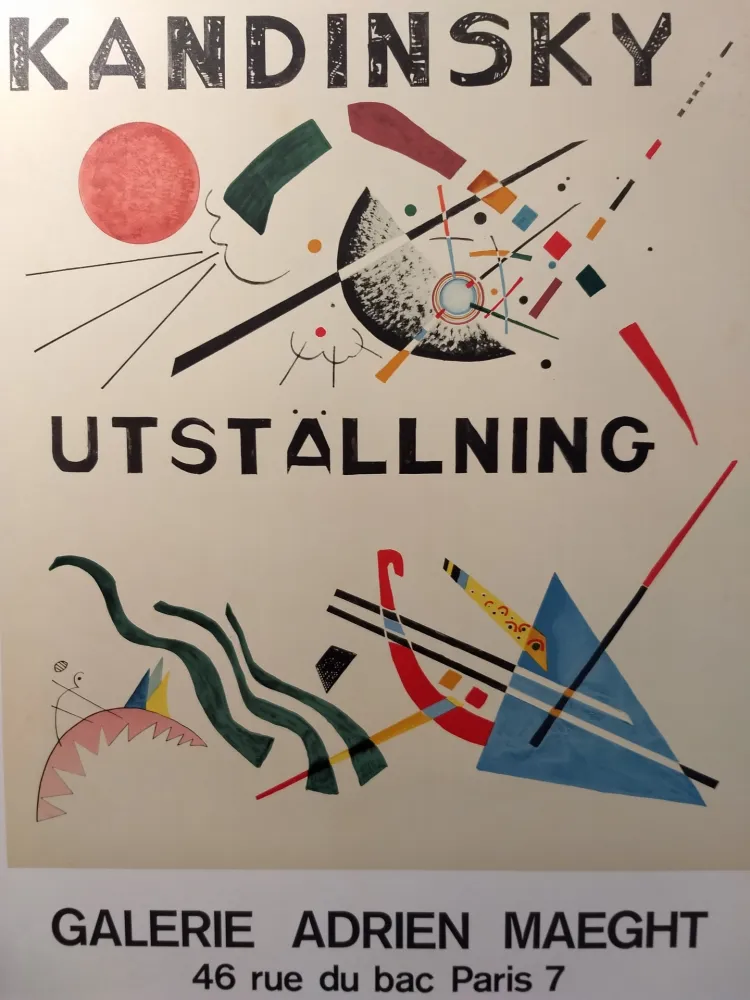 Cartaz Kandinsky - Utstallning