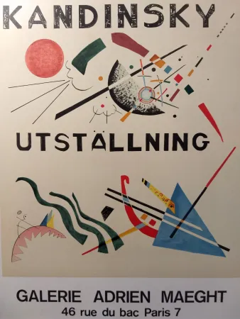 Cartaz Kandinsky - Utstallning