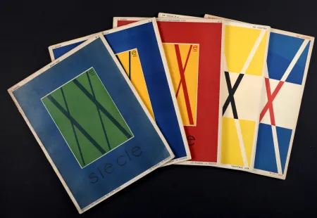 Livro Ilustrado Kandinsky - XX e siècle, Paris 1938-1939 - A scarce complet run of the first 5 issues of the Art Review XX e siècle, Paris 1938-1939
