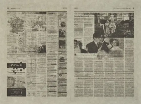 Litografia Kassay - Untitled 5/7 (Le Monde)