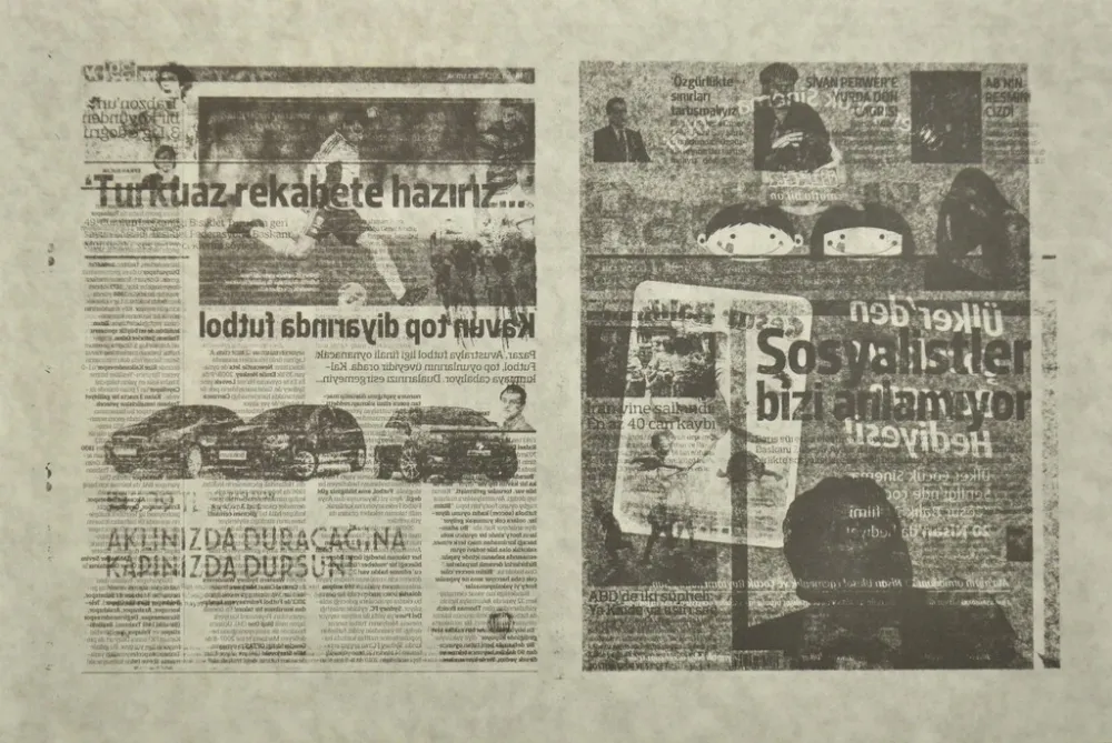 Litografia Kassay - Untitled 9/10 (Radikal)