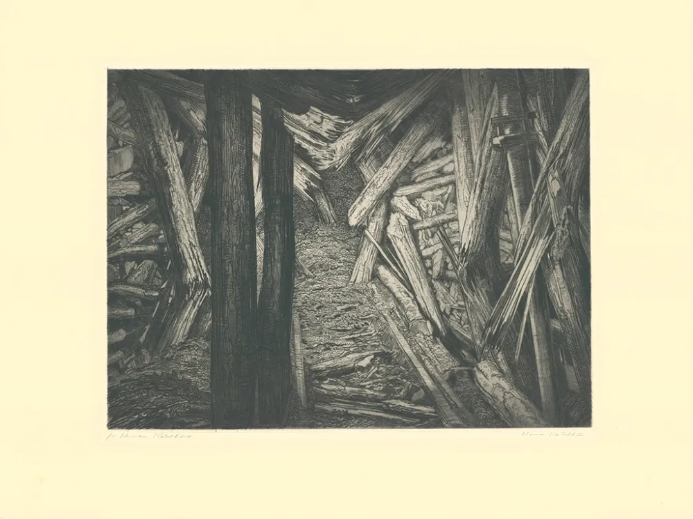 Gravura Kätelhön - Gebirgsdruck