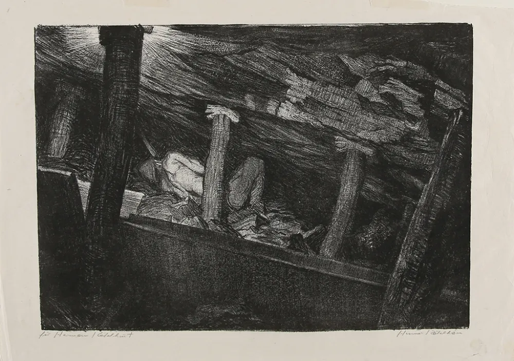 Gravura Kätelhön - Stollen