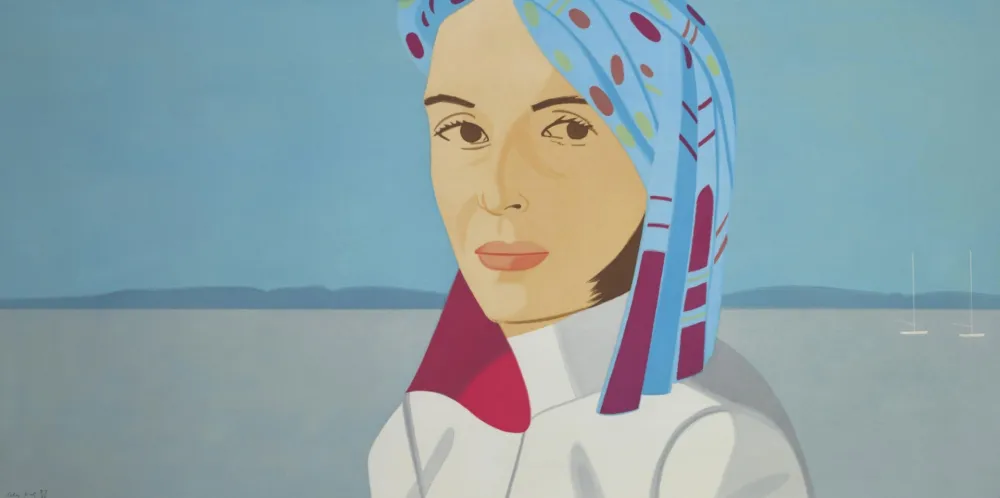 Água-Tinta Katz - Ada in Blue Hat