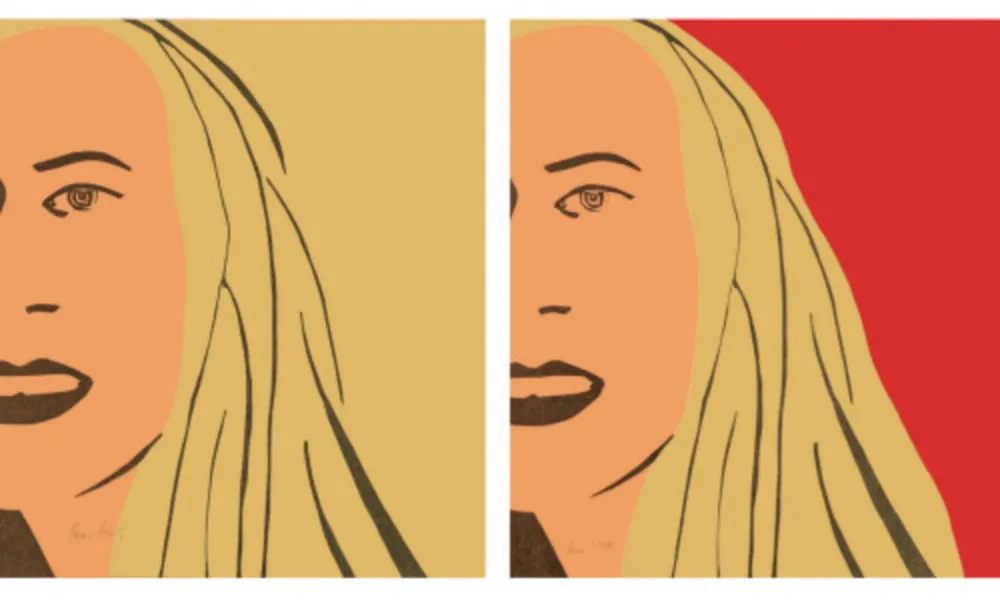 Xilogravura Katz - Ariel 4, 5 (Suite)