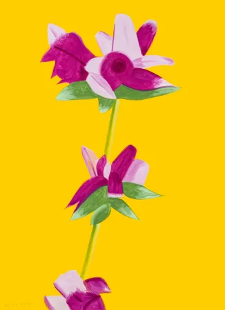 Sem Técnica Katz - Azaleas on Yellow from The Flowers Portfolio