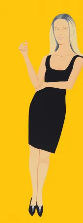 Água-Forte E Água-Tinta Katz - Black Dress - Yvonne