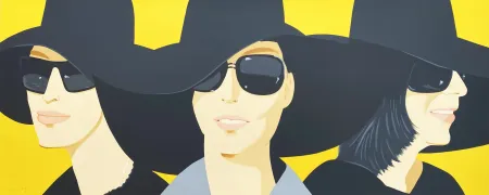 Serigrafia Katz - Black Hats IV