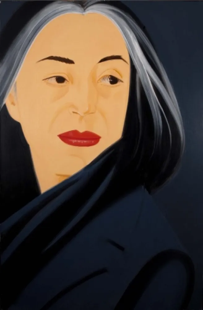 Serigrafia Katz - Black Scarf