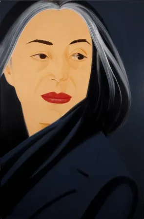 Serigrafia Katz - Black Scarf