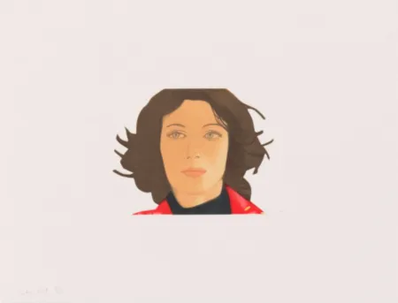 Água-Tinta Katz - Face of the Poet 1