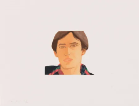 Água-Tinta Katz - Face of the Poet 2