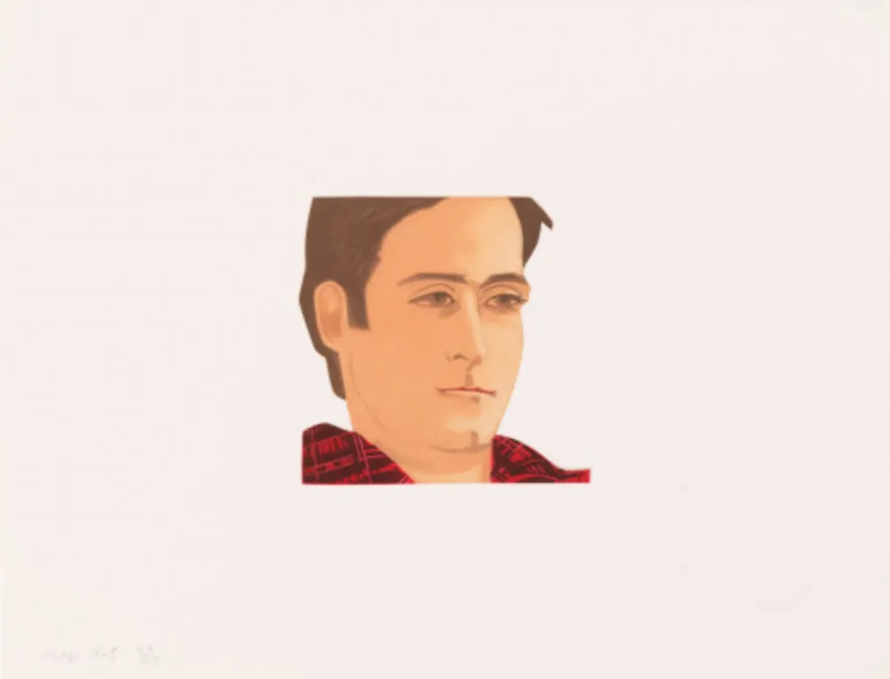 Água-Tinta Katz - Face of the Poet 3