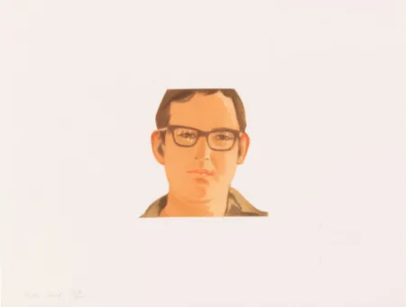 Água-Tinta Katz - Face of the Poet 5