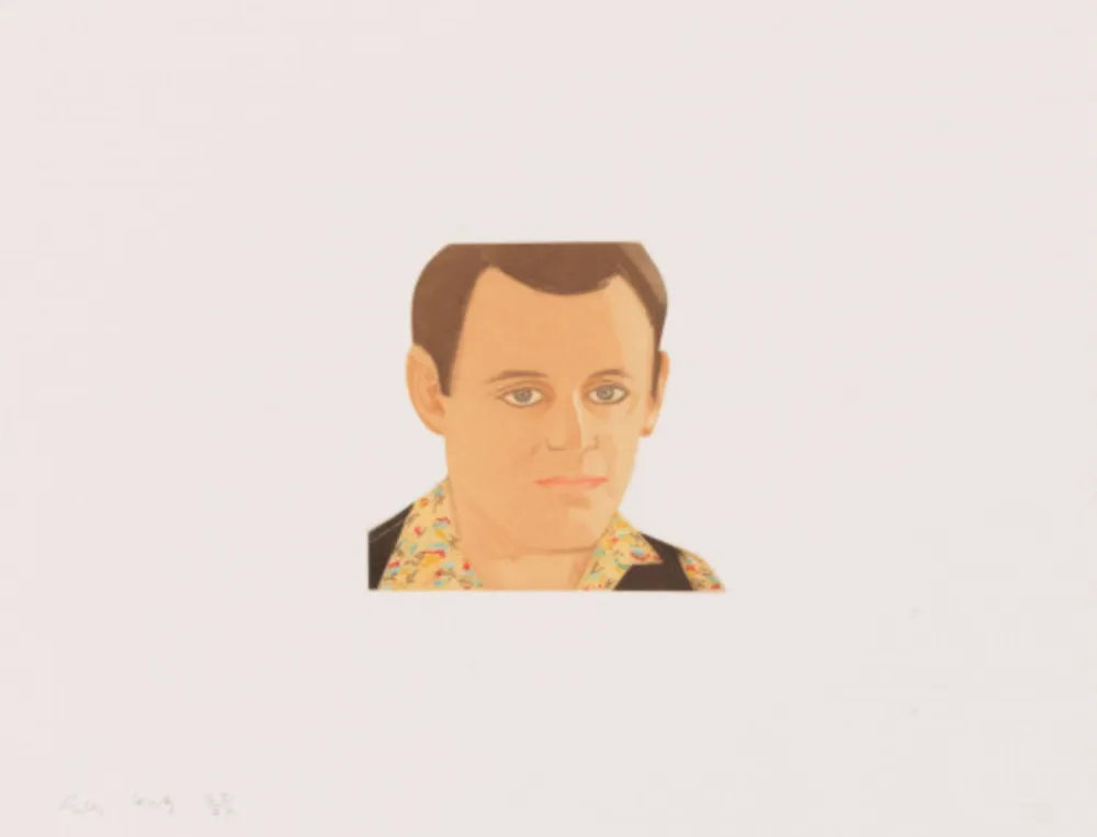 Água-Tinta Katz - Face of the Poet 6