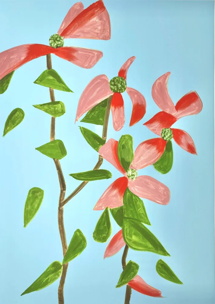 Serigrafia Katz - Red Dogwood 2