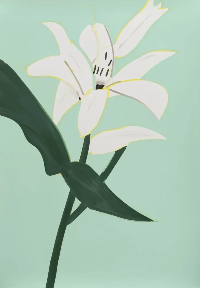 Serigrafia Katz - White Lilies 2