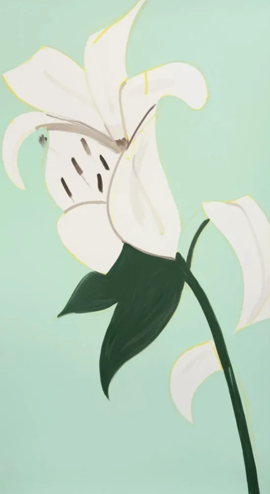 Serigrafia Katz - White Lilies 3