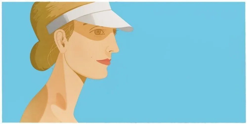 Água-Forte E Água-Tinta Katz - White visor