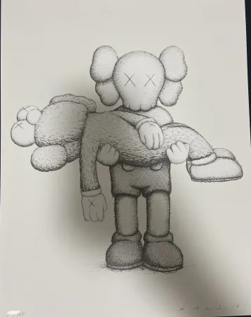 Sem Técnica Kaws - Companionship in the Age of Loneliness