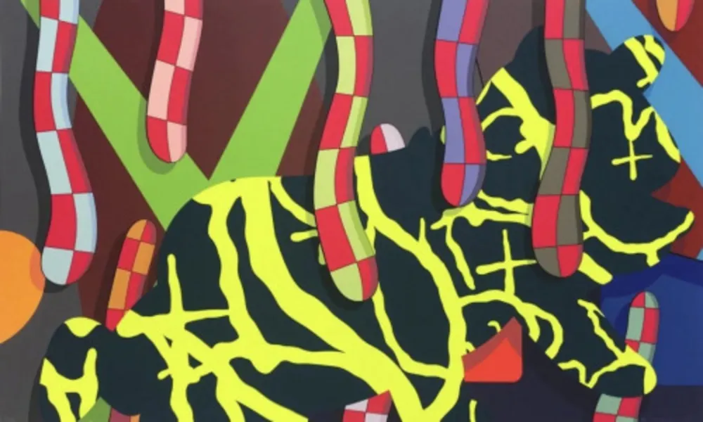 Serigrafia Kaws - Far Far Down