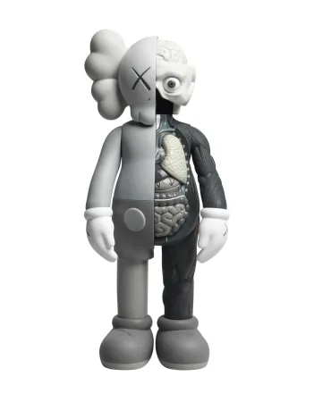 Múltiplo Kaws - Four foot - grey dissected