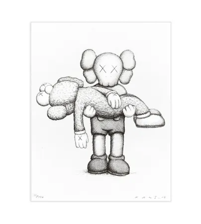Serigrafia Kaws - Gone