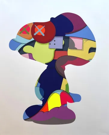 Serigrafia Kaws - No One's Home