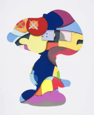 Serigrafia Kaws - No One's Home