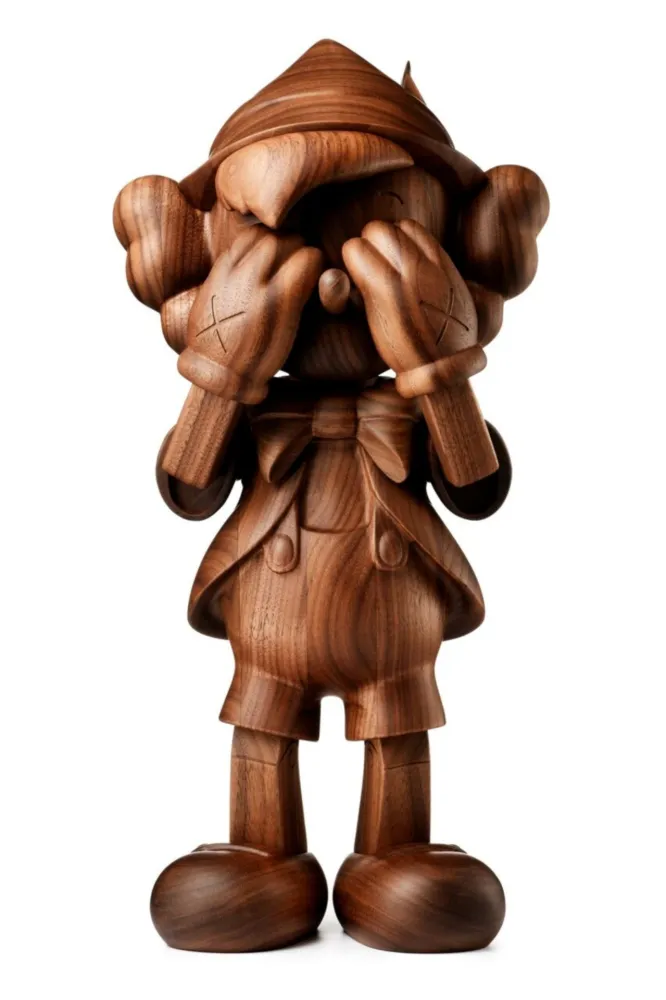 Xilogravura Kaws - Pinocchio