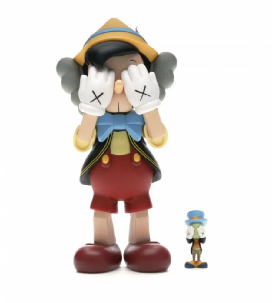 Múltiplo Kaws - Pinocchio & Jiminy Cricket