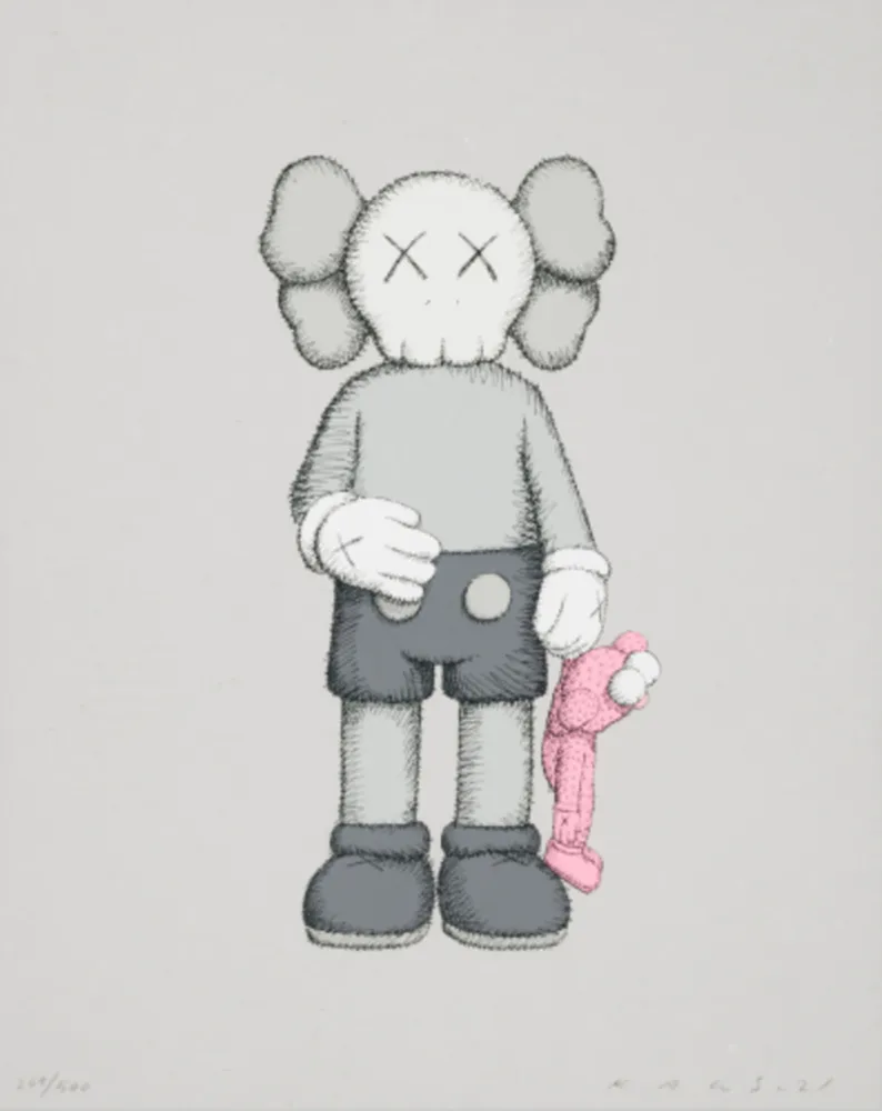 Serigrafia Kaws - Share