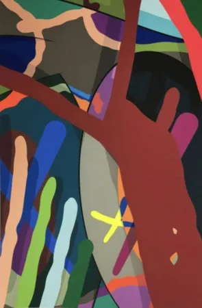 Serigrafia Kaws - Tension 4