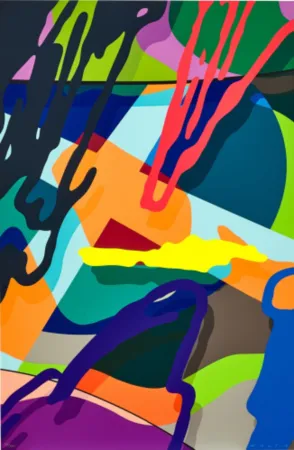 Serigrafia Kaws - Tension No. 2