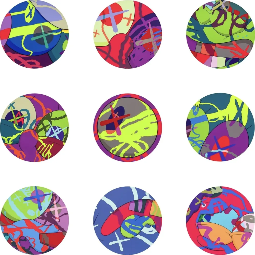 Múltiplo Kaws - The News (portfolio of 9 prints)