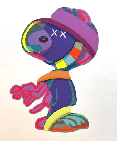 Serigrafia Kaws - The Things That Comfort