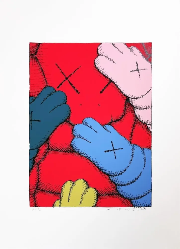 Serigrafia Kaws - Urge (10)
