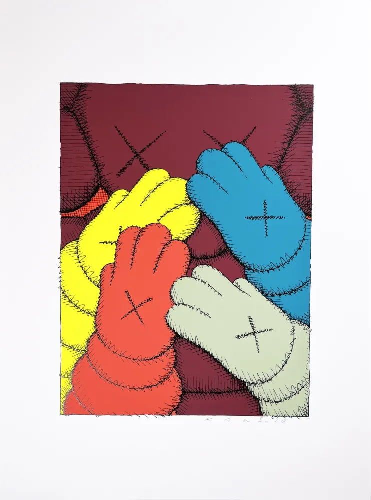 Serigrafia Kaws - Urge (4)