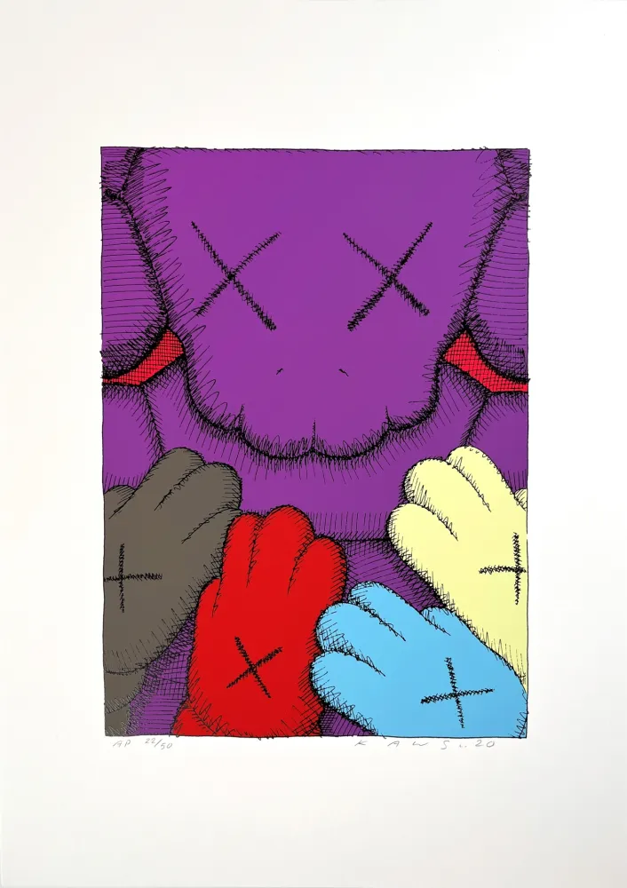 Serigrafia Kaws - Urge (8)