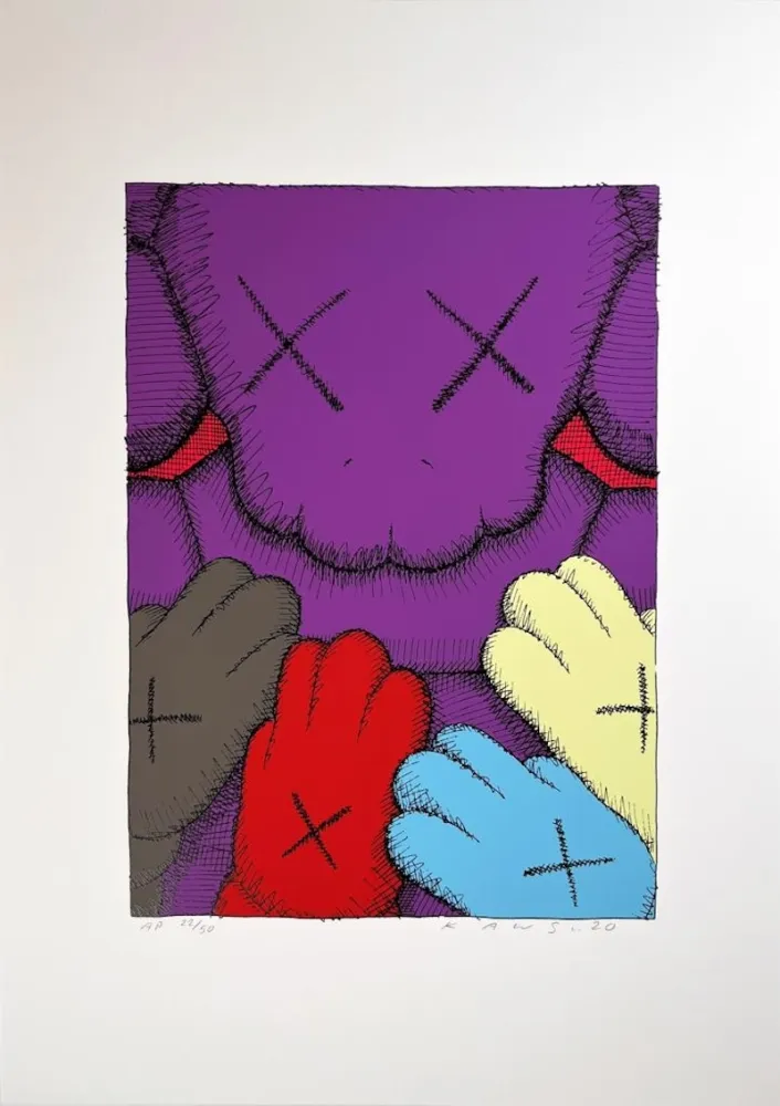 Serigrafia Kaws - Urge (8)