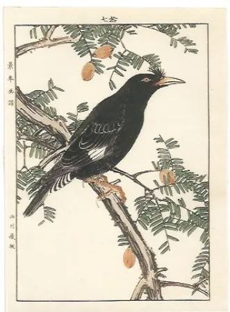 Xilogravura Keinen - Autumn Group (Serie: Four Seasons)