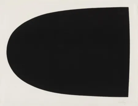 Litografia Kelly - Black, from the 9 Portfolio